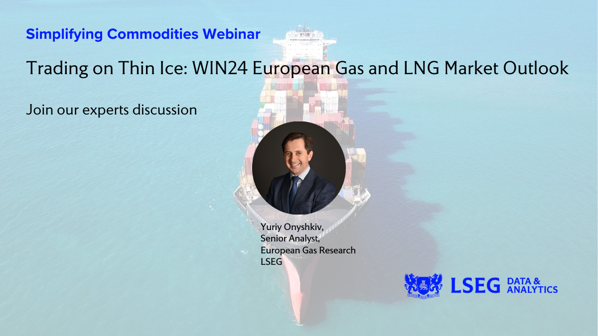 Webinar: Gas, LNG Winter Outlook 2024