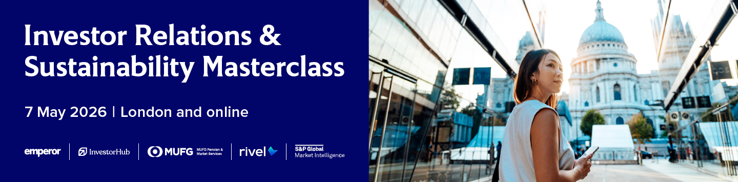 Investor Relations & Sustainability Masterclass 2026